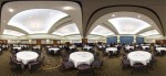 A view from the center of the Student Center Ballroom.