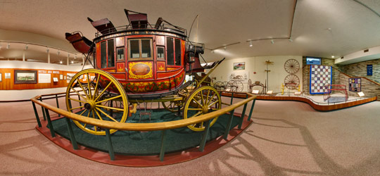 Concord Stagecoach at Adirondack Museum